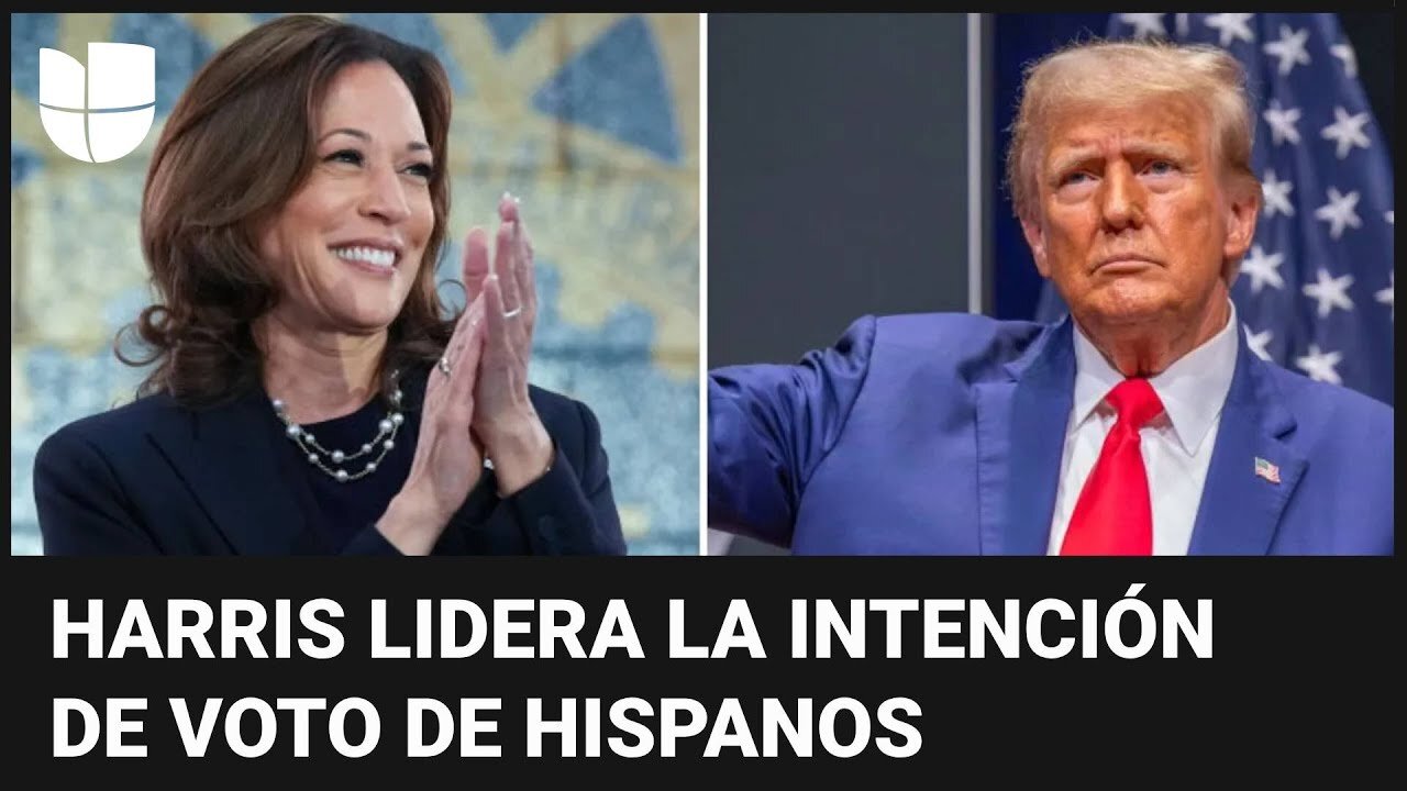 Votantes hispanos apoyan en su mayoría a Kamala Harris, según encuesta: ¿qué puede hacer Trump?