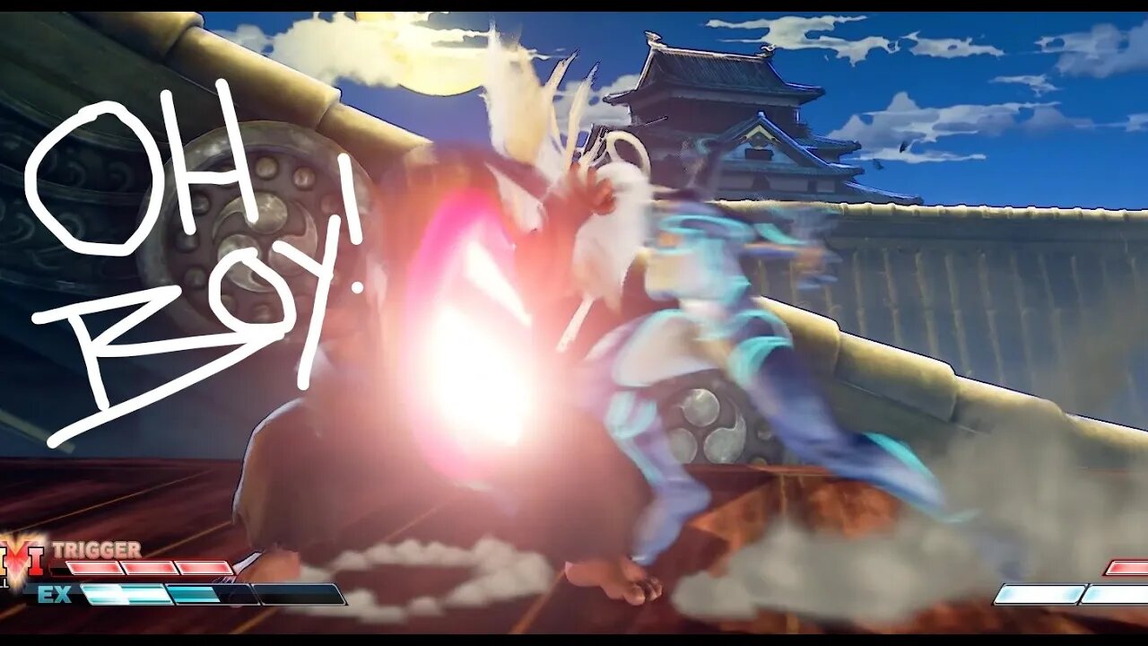 Taunt bait parry into RAGING DEMON on SETH punches homie. Keep it real.