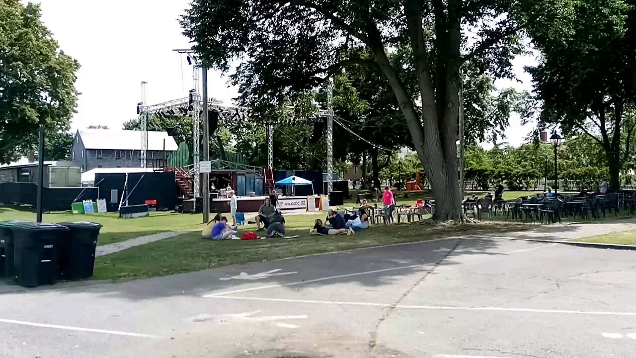 Downtown Portsmouth NH Prescott park