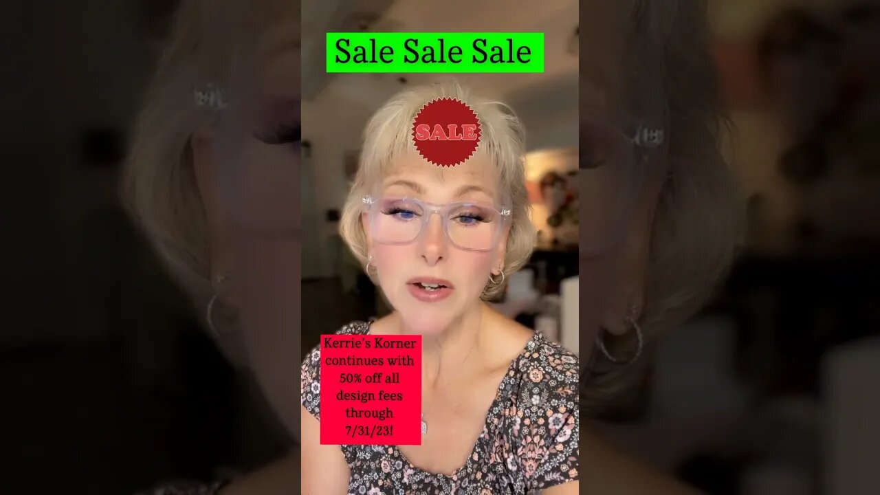 Sale continues at Kerrie’s Korner!