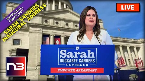 BREAKING LIVE: INAUGURATION OF SARAH SANDERS!