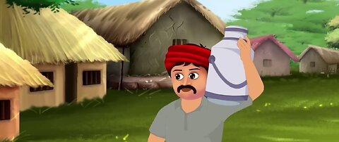 इमानदार दूधवाला-emandar doodhwala || hindi cartoon ||