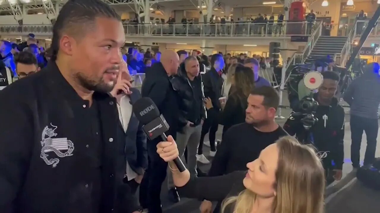 Joe Joyce Interview at #FuryChisora | Talkin' Fight