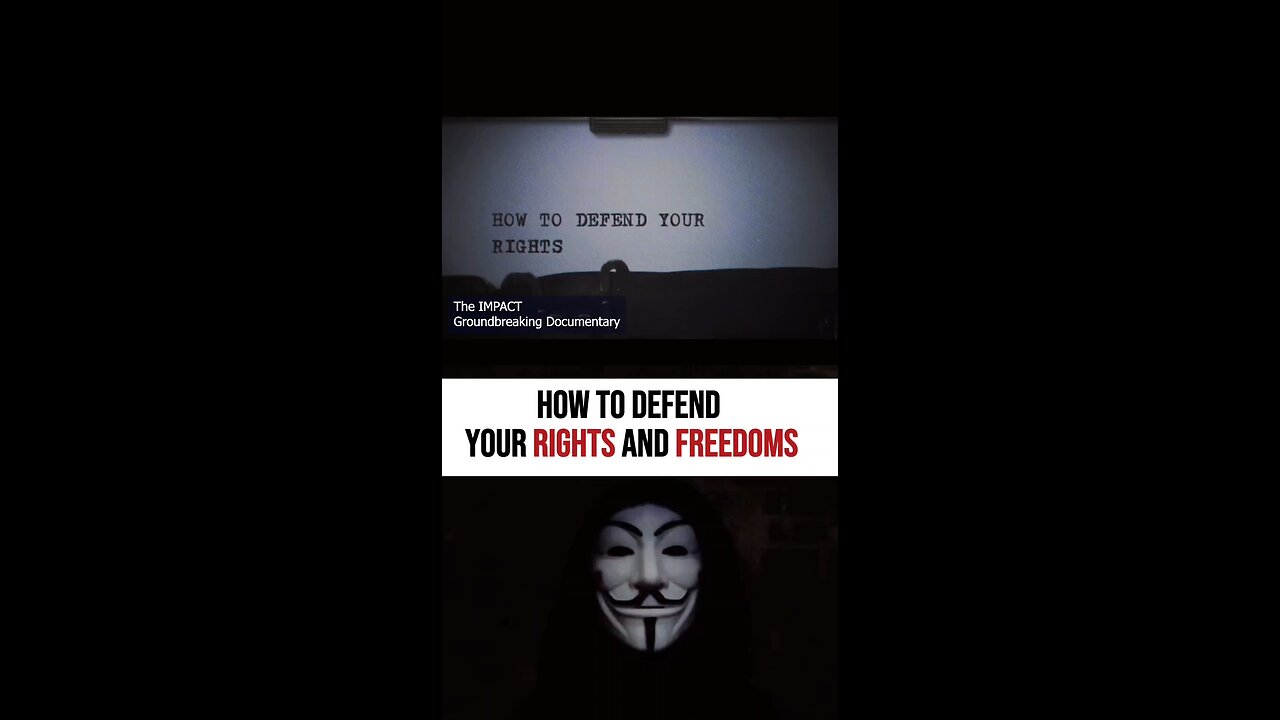 How to defend your rights and freedoms?