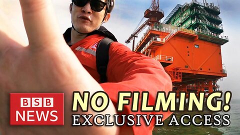 EXCLUSIVE - Inside China's Offshore Oil Rig - BSB China News 🇨🇳