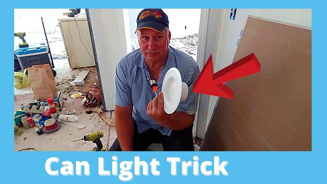 Installing Can Lights In Existing Ceiling In A Mobile Home