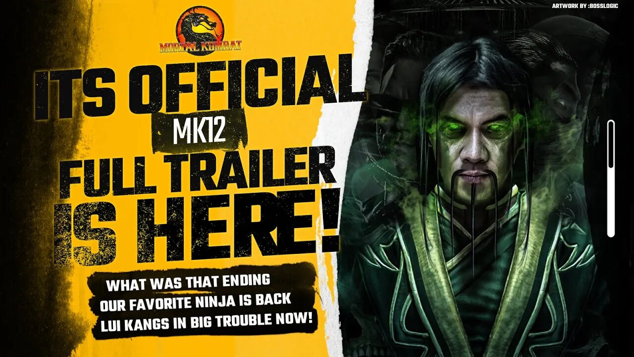 Mortal Kombat 12 : LIVESTREAM TRAILER REVEAL WATCH PARTY AND REACTION!