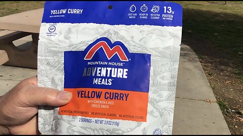 Mountain House Freeze dried Yellow Curry review