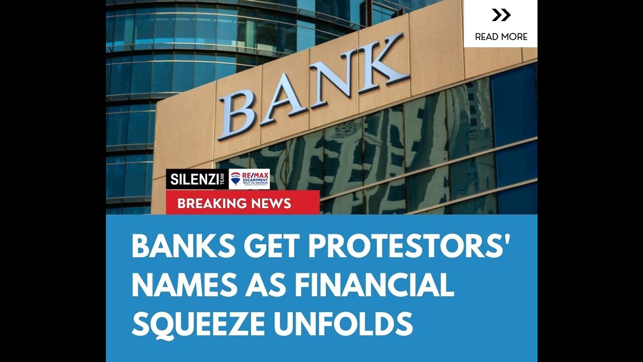 Breaking News: Banks get protestors' names as financial squeeze unfolds