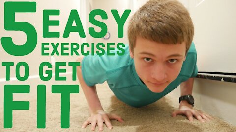 5 Easy Exercises To Get In Shape | SKETCH