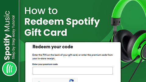 📲🎶 Have a Spotify gift card in hand?