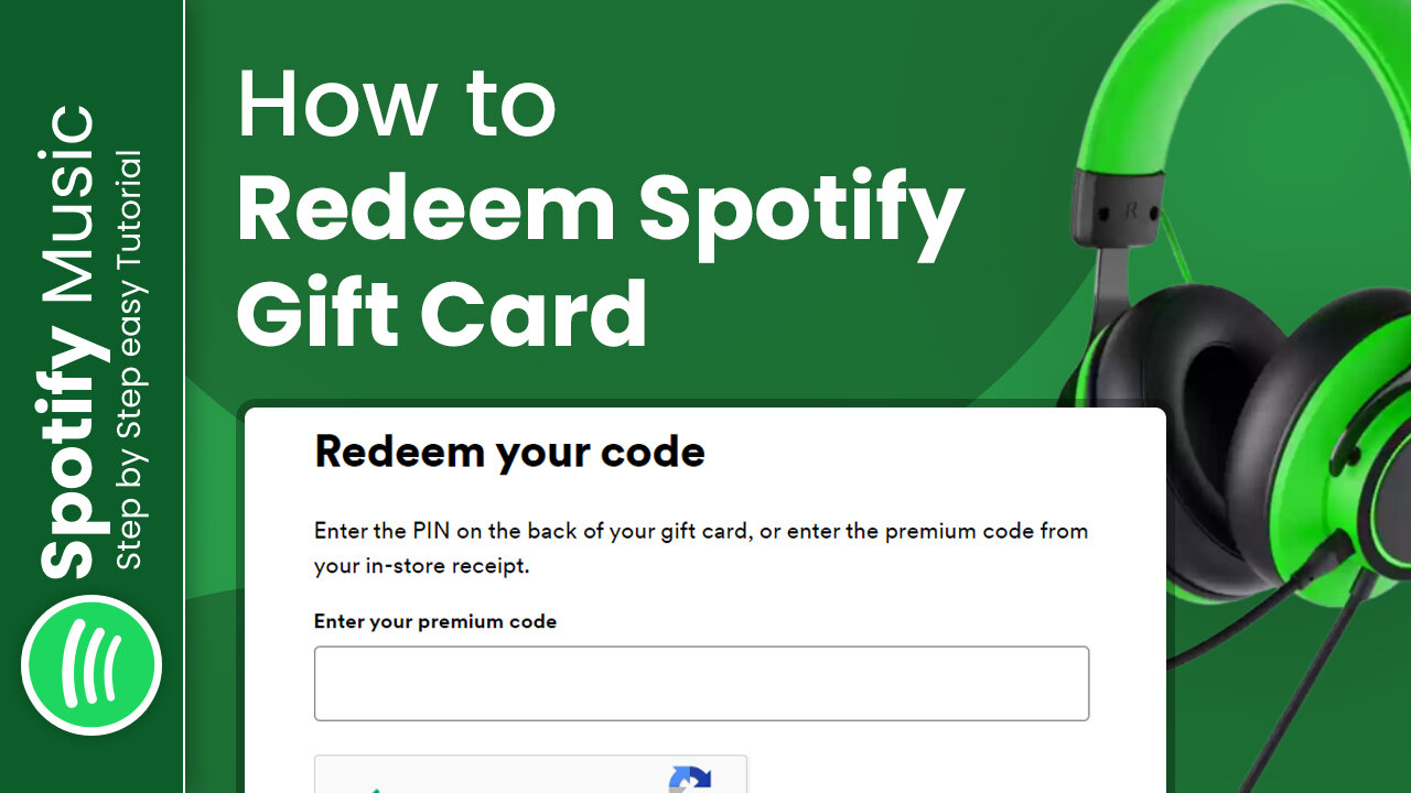 📲🎶 Have a Spotify gift card in hand?