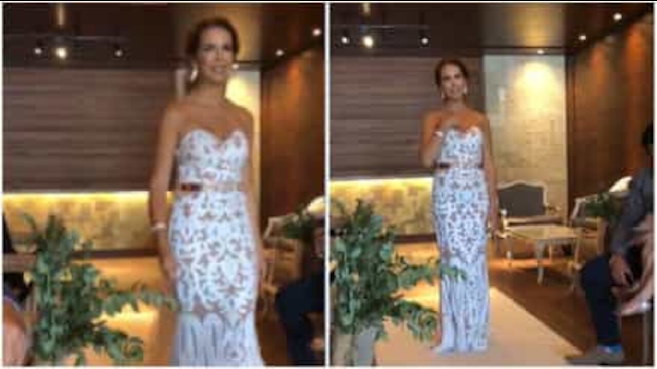 Morsiamen tunteellinen viittomakielinen esitys kuurolle sulhaselle