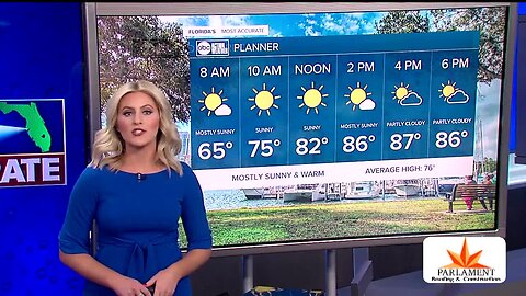 Florida's Most Accurate Forecast with McKenna King on Sunday, March 15, 2020