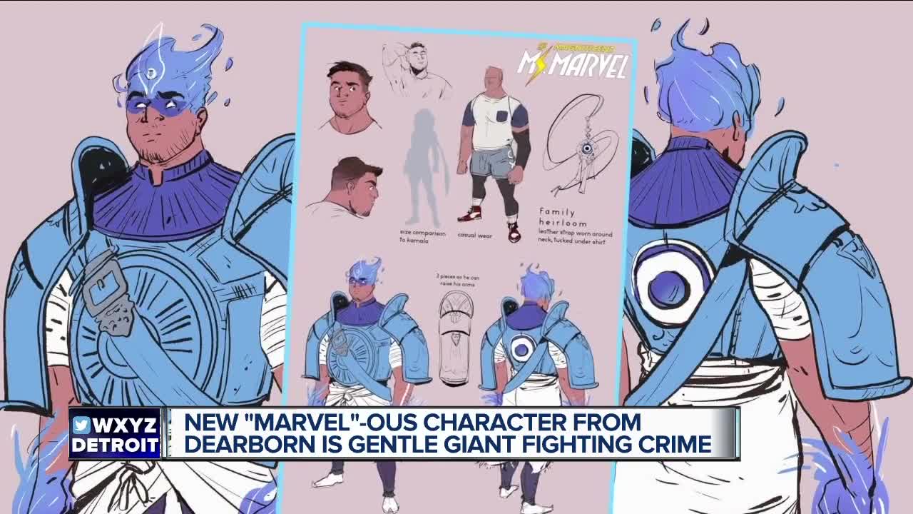Meet the creator of Amulet, the new Marvel superhero from Dearborn who will appear in the Ms. Marvel comic