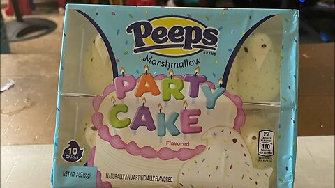 Party cake peeps~ food review