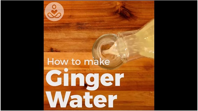 Ginger water recipe treats migraines, heartburn, joint and muscle pain