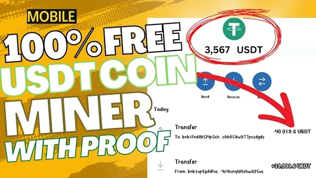 How to claim $10 Free USDT coin on Trust Wallet ever hour (No Investment)