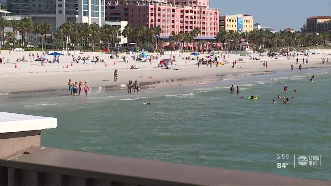 Beaches reopen in Pinellas County, Sheriff Gualtieri says, "So far, so good"