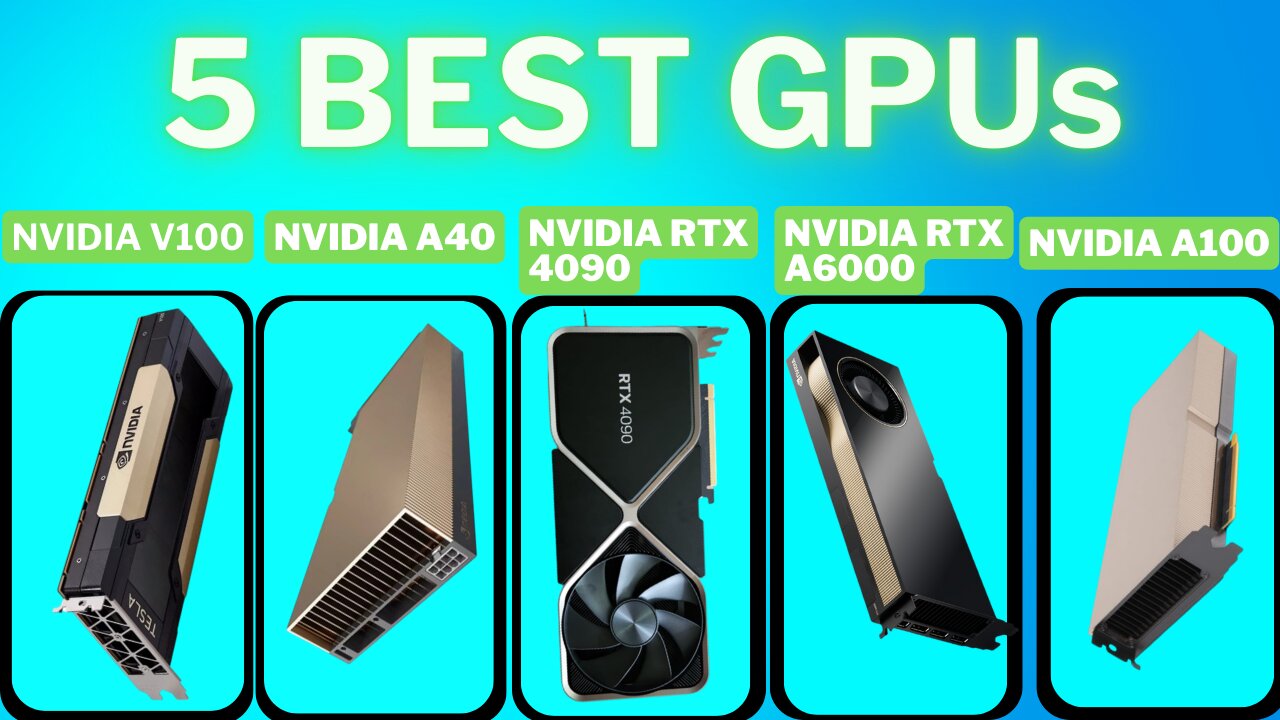 5 Best GPUs for AI and Deep Learning in 2024 | Top Picks for Machine Learning & Data Science