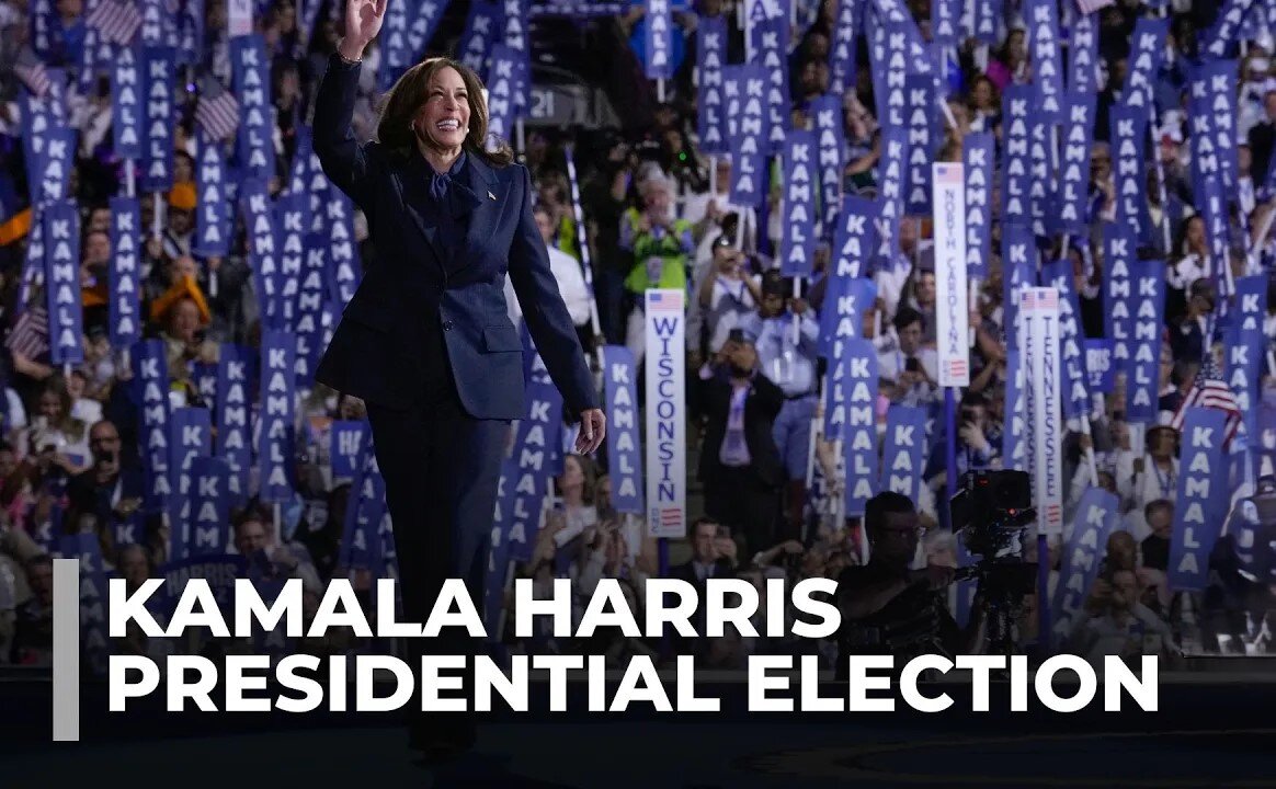 Kamala Harris Accepts Democratic Nomination: A Vision for Unity & Peace at DNC 2024