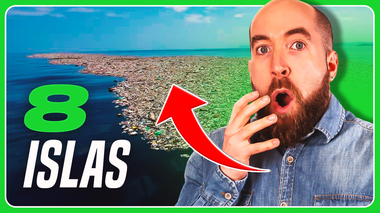 💥 Las 8 ISLAS DE PLÁSTICO del OCÉANO formadas por BASURA MARINA y que NO PARAN DE CRECER 😱 (Míralo)