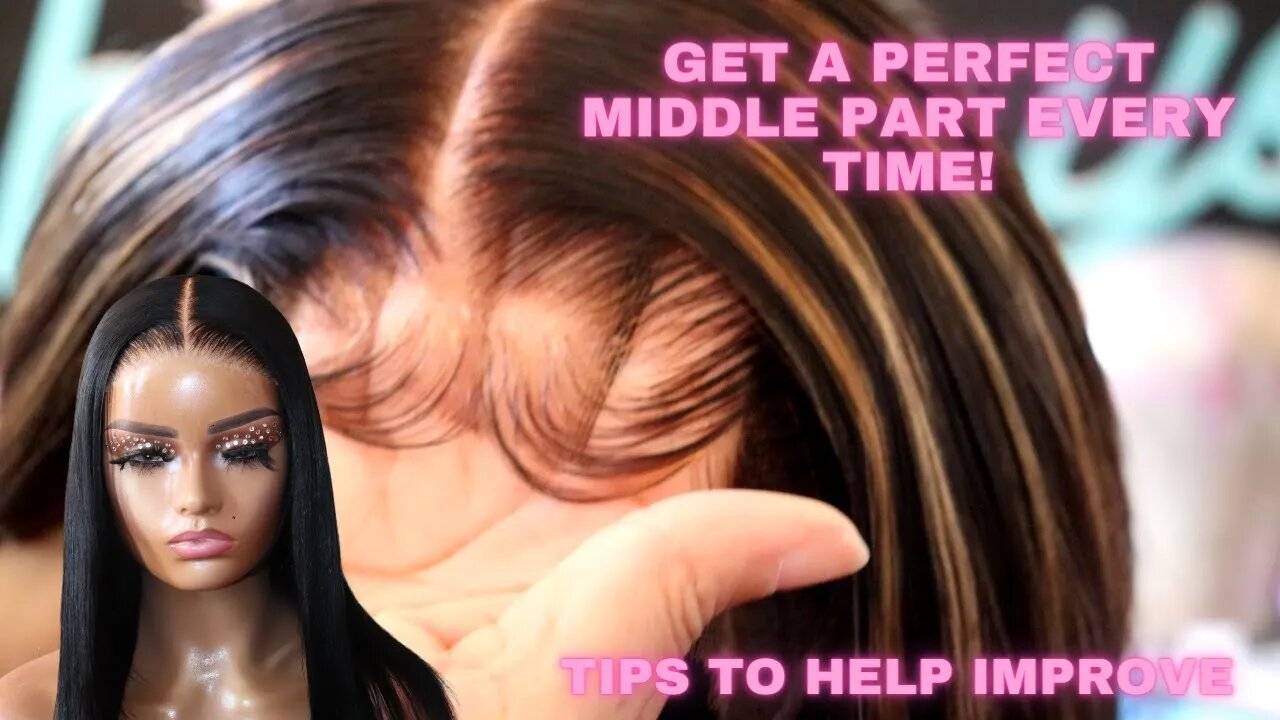 HOW TO PLUCK A PERFECT MIDDLE PART EVERYTIME| Buss down units 2023