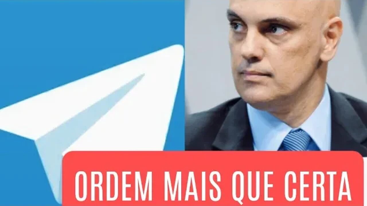 Alexandre de Moraes tem toda razão em colocar a casa em ordem ele terminar a lei