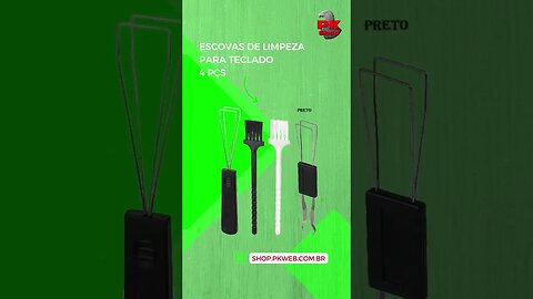 Escovas De Limpeza para Teclado 4 pçs