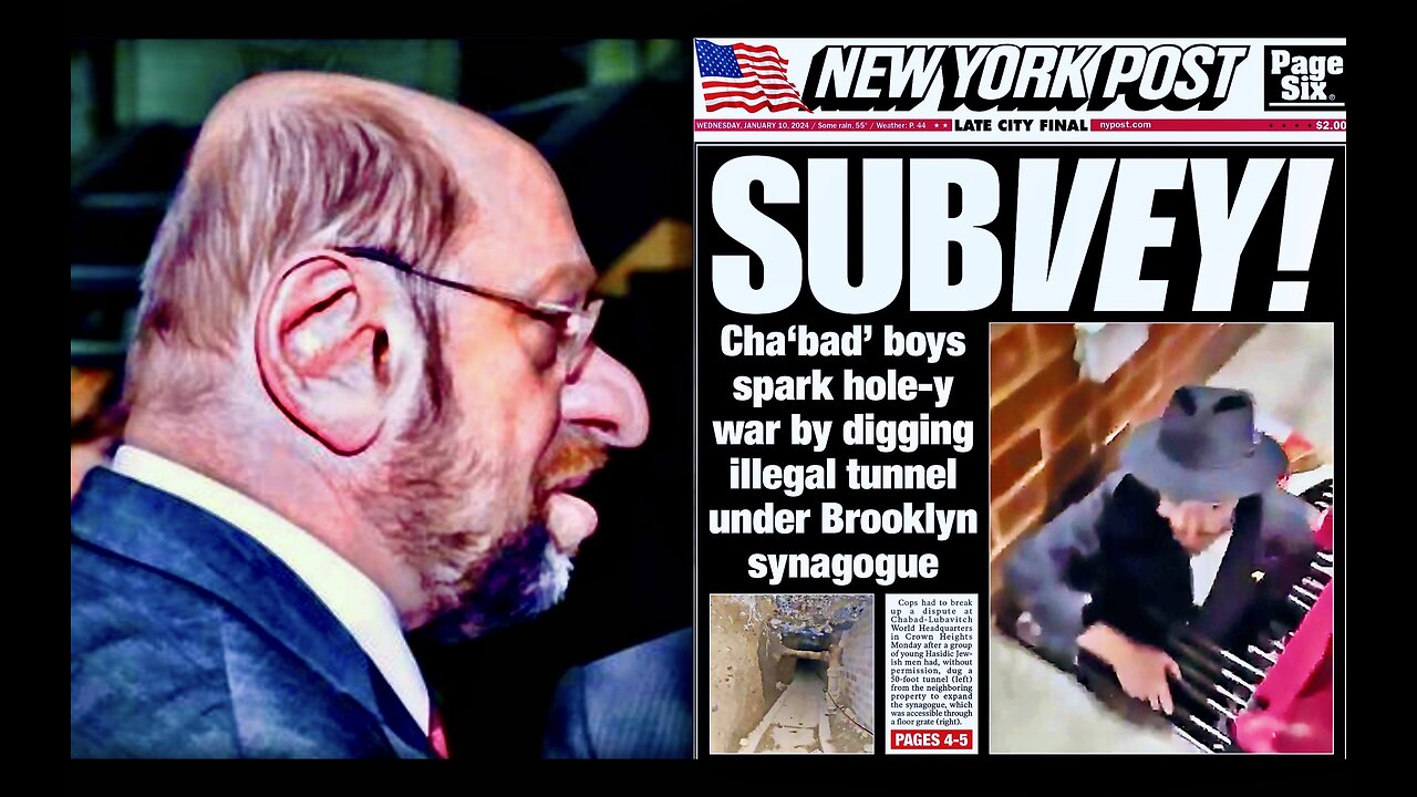 Secret Jewish Spy Tunnels Are Big Favor To Spied On Community Says Chabad Lubavitch Synagogue Member