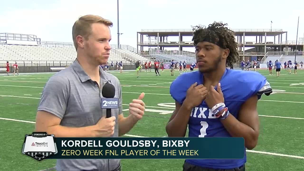 FNL Player of the Week Kordell Gouldsby