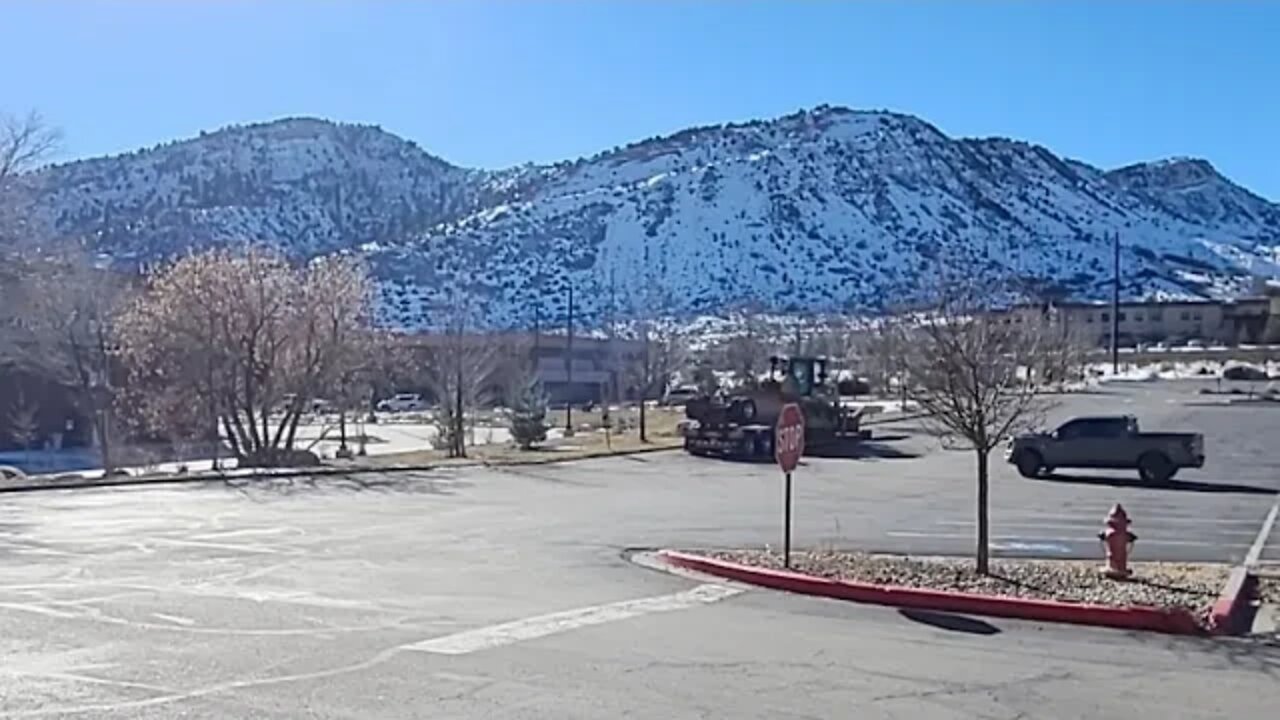 Walking Around In Durango, 40 Degrees Blue Skies