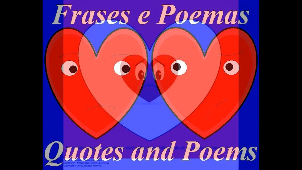 Eu te amo, não quero que saiba, tenho medo de não me querer... [Frases e Poemas]