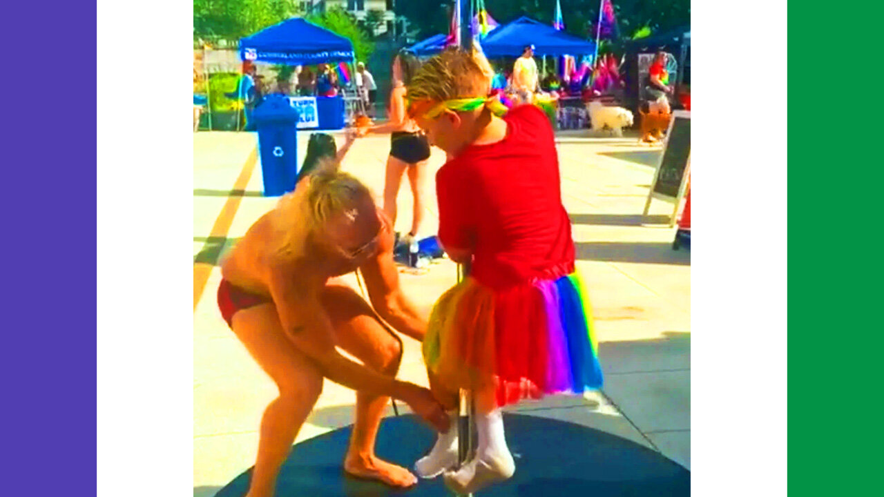 Pride Event Teaching Pole To Kids