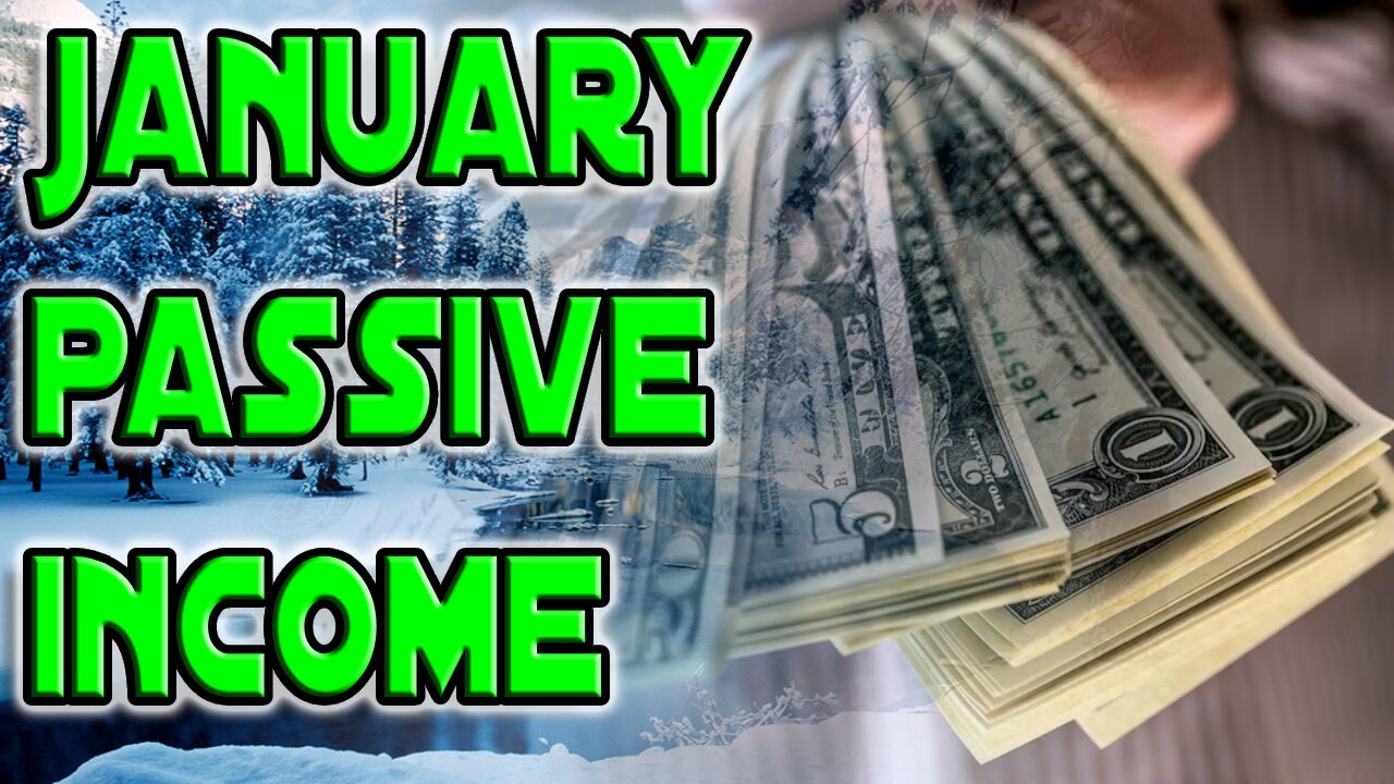 January 2024 Passive Income | Buys, Sells, Options Premiums, and Dividends