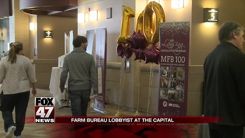 Farm Bureau Lobbyist at the Capitol