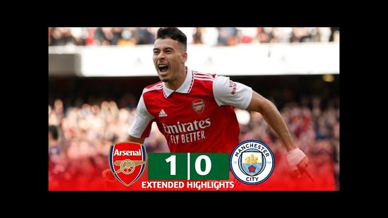 Arsenal 1-0 Manchester city (Match Highlights)