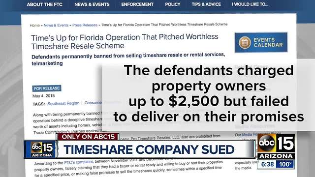 Timeshare company sued, accused of charging customers more than advertised