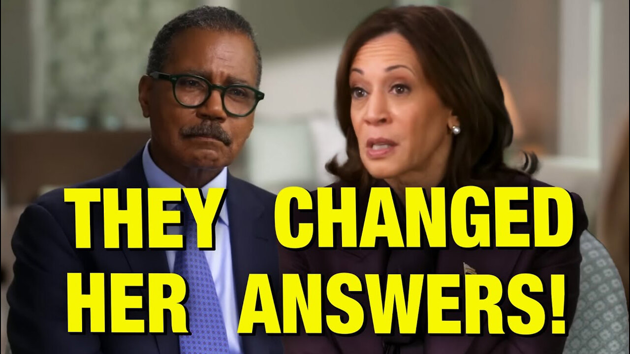 You Won’t Believe How CBS Deceptively Edited Kamala’s Interview!