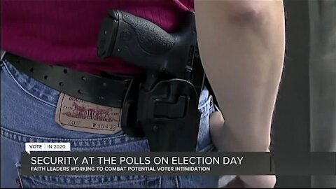 Polling places prepare as ban on open carry on Election Day brings mixed reactions
