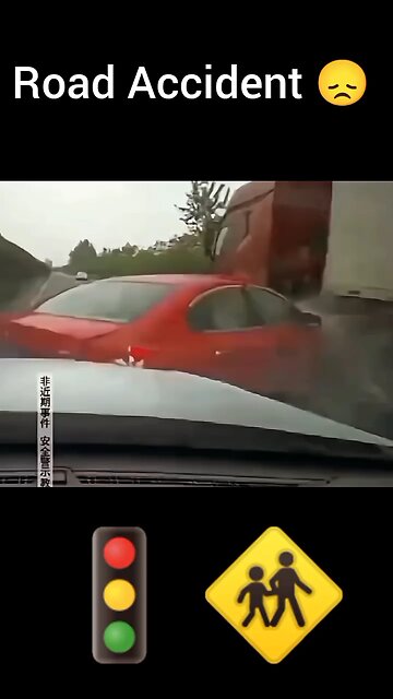 Road Accident 😔🚦
