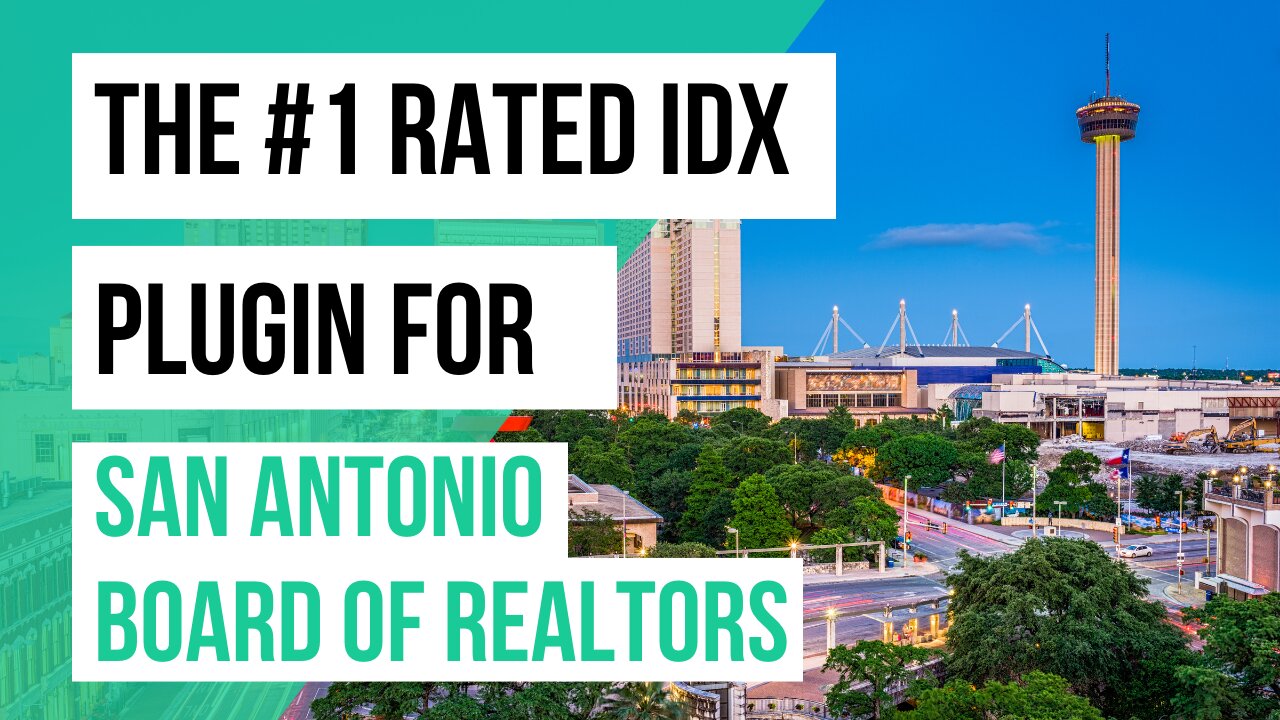 How to add IDX for San Antonio Board of Realtors to your website - SABOR