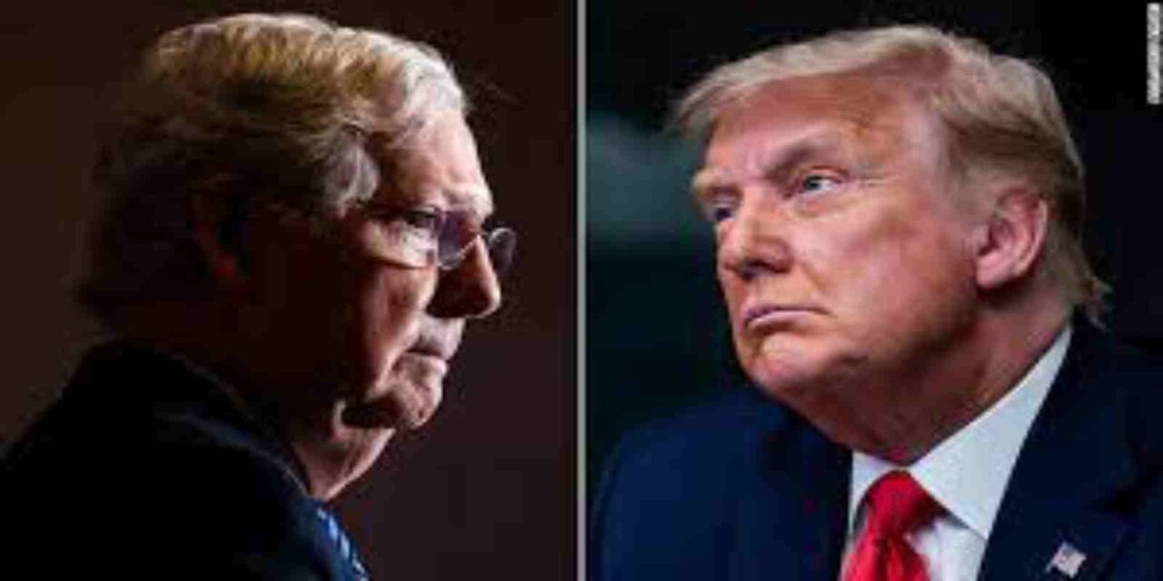 Trump McConnell 'Best Thing That Ever Happened' to 'Radical Left'