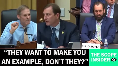 Jim Jordan EXPOSES Dan Goldman's Efforts To Smear Witness