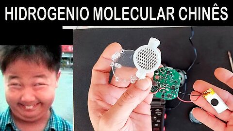 Hidrogênio molecular chinês, vejam a alma da coisa!