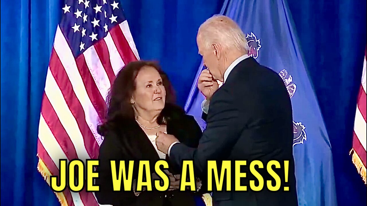 Biden was Slurring, Confused, Dropping Medals, Forgetting Names…