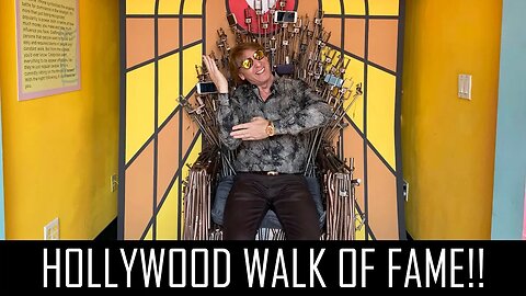 Hollywood Walk of Fame TOUR!