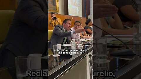 TRETEI COM O "TODES" NA CÂMARA DE SP. Hoje teve corte tramontina #shorts #neutro #esquerda #saopaulo