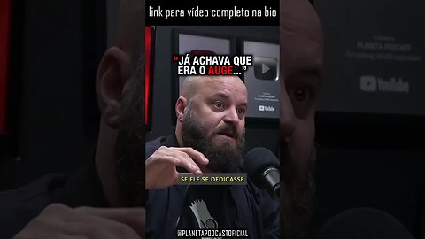 "...QUER ESTAR NO PALCO" com PAULINHO SERRA | Planeta Podcast #shorts