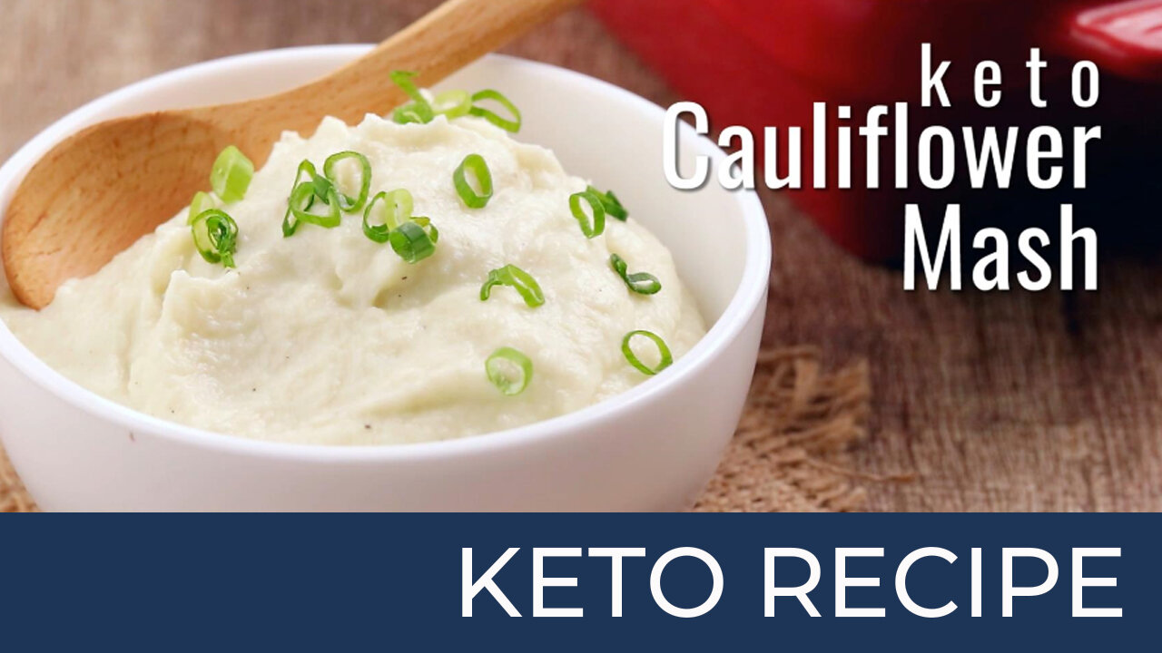 Keto Cauliflower Mash | Keto Diet Recipes